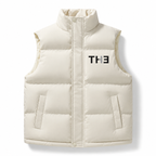 TH313 DESIGN Thickened Cotton Vest – Warm Winter Zip-Up Waistcoat