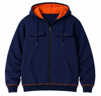 Premium Men’s Zip Hoodie – Multi-Pocket Streetwear Jacket
