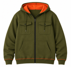Premium Men’s Zip Hoodie – Multi-Pocket Streetwear Jacket